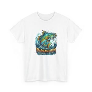 Barramundi Fishing T‑Shirt — Colorful Gamefish Tee for Anglers