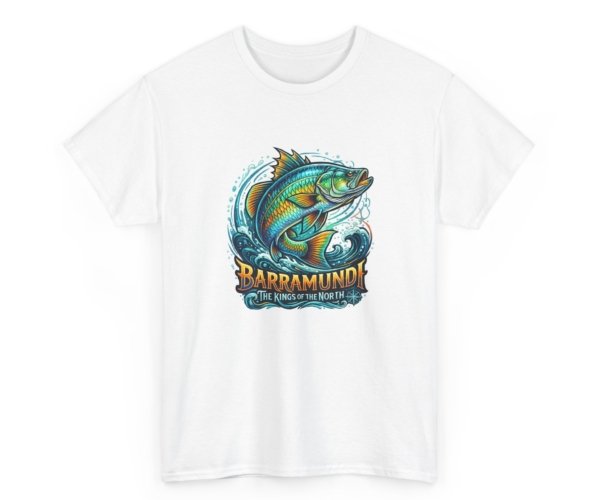 Barramundi Fishing T‑Shirt — Colorful Gamefish Tee for Anglers