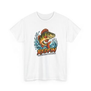 Redfin Fishing Tee — Freshwater Predator Graphic T-Shirt