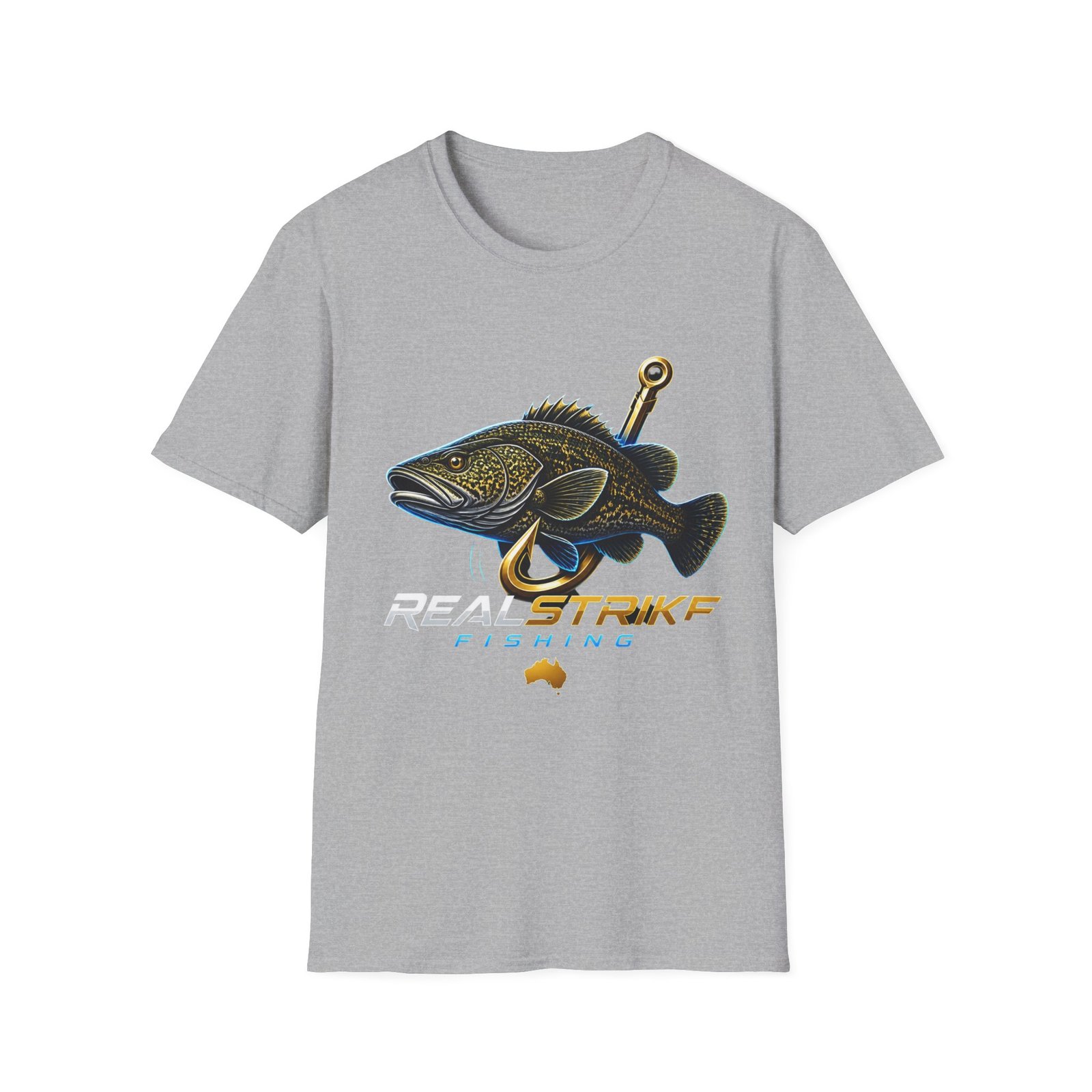 Fishing T-Shirt — RealStrike Fish Graphic Tee - Image 2