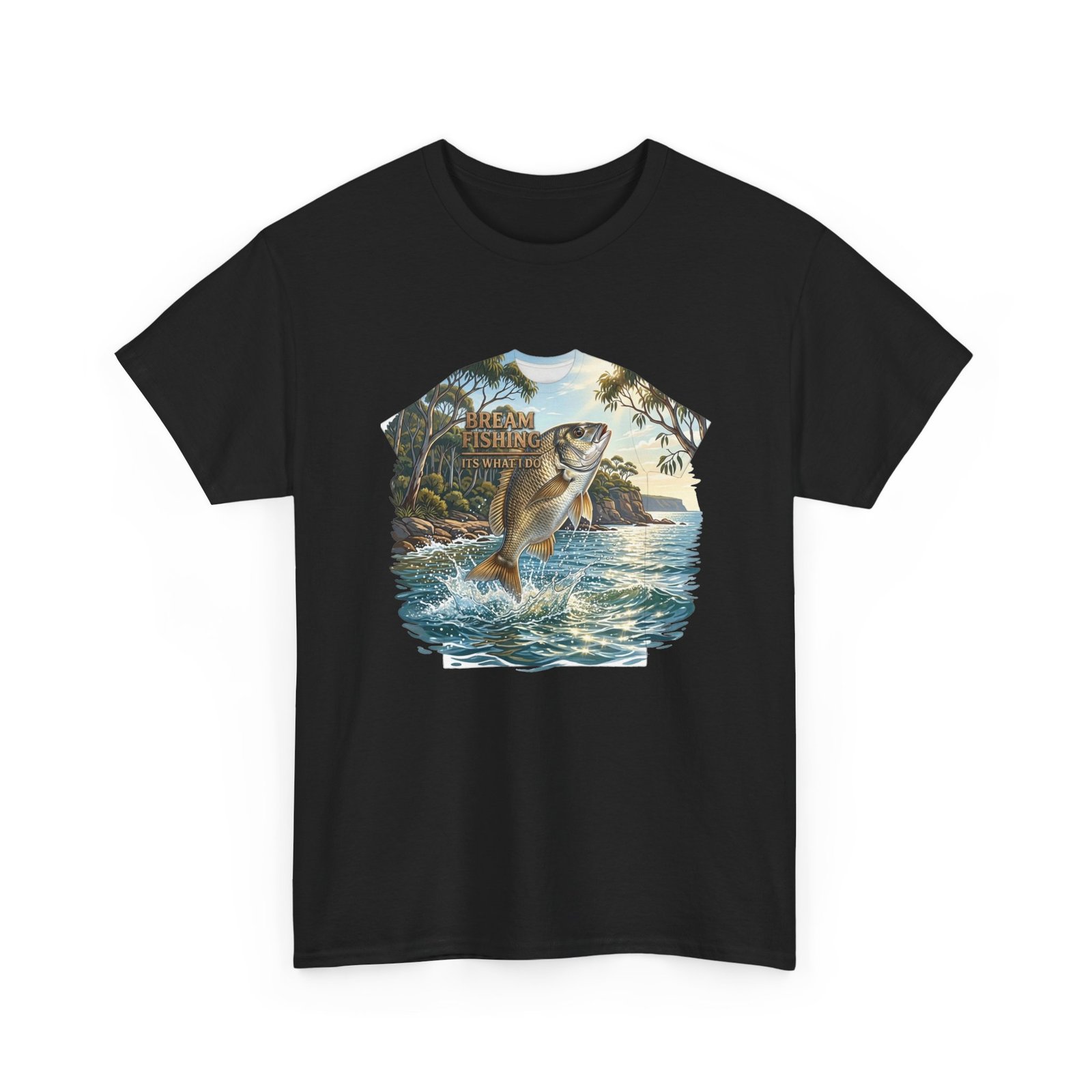 Bream Fishing T-Shirt — Australkian Fishing Tshirt - Image 2