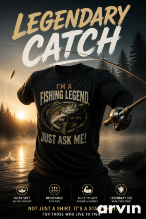 Fishing Gear | I'm a fishing legend, Just ask me! Tshirt