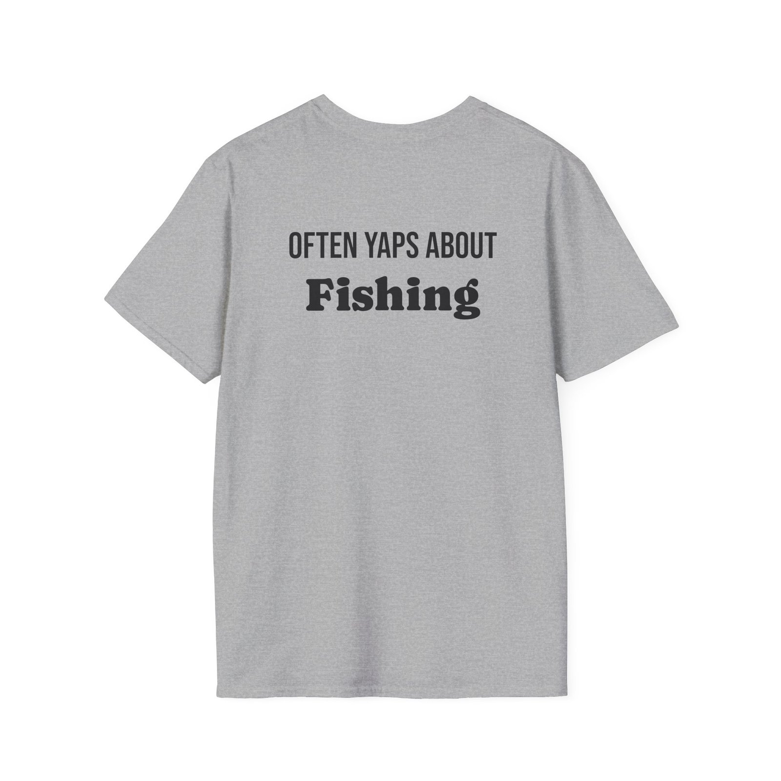Often Yaps About Fishing T-Shirt – Funny Angler Gift - Image 6